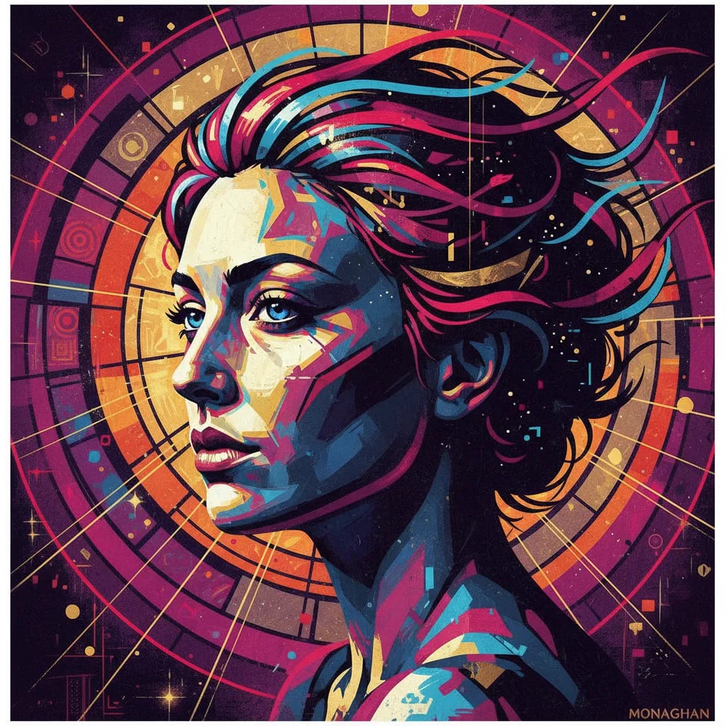 Artistic portrait of Laura Monaghan