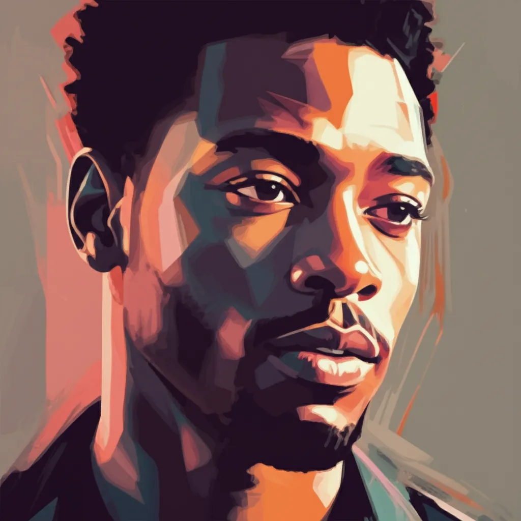 Artistic portrait of Damaine Radcliff