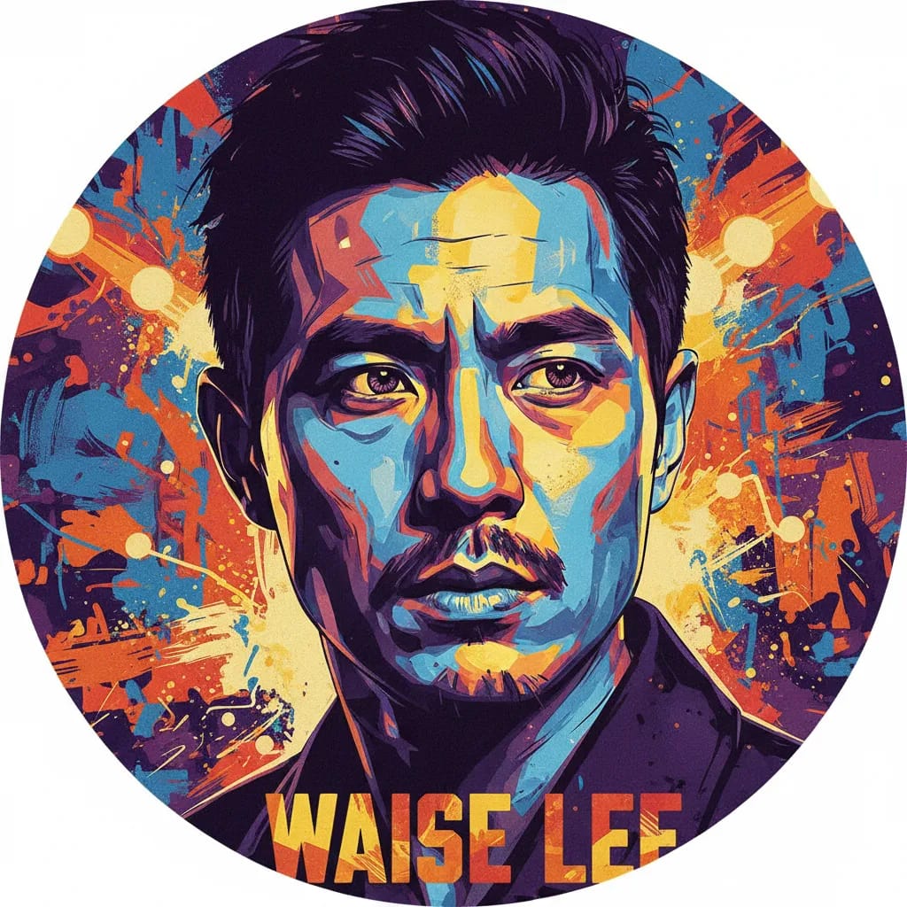 Artistic portrait of Waise Lee