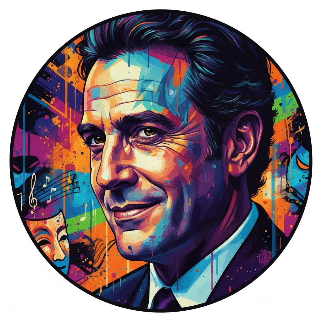 Artistic portrait of Enrique Villén