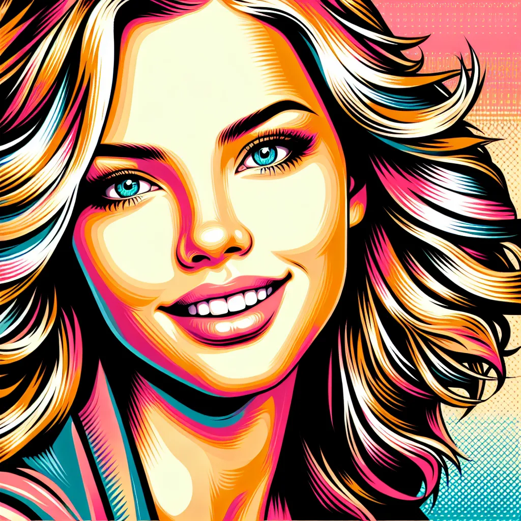 Artistic portrait of AJ Michalka