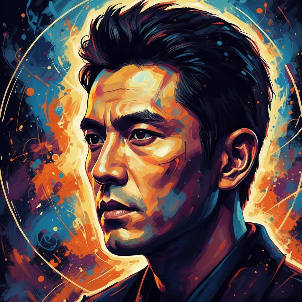 Artistic portrait of Ye Liu