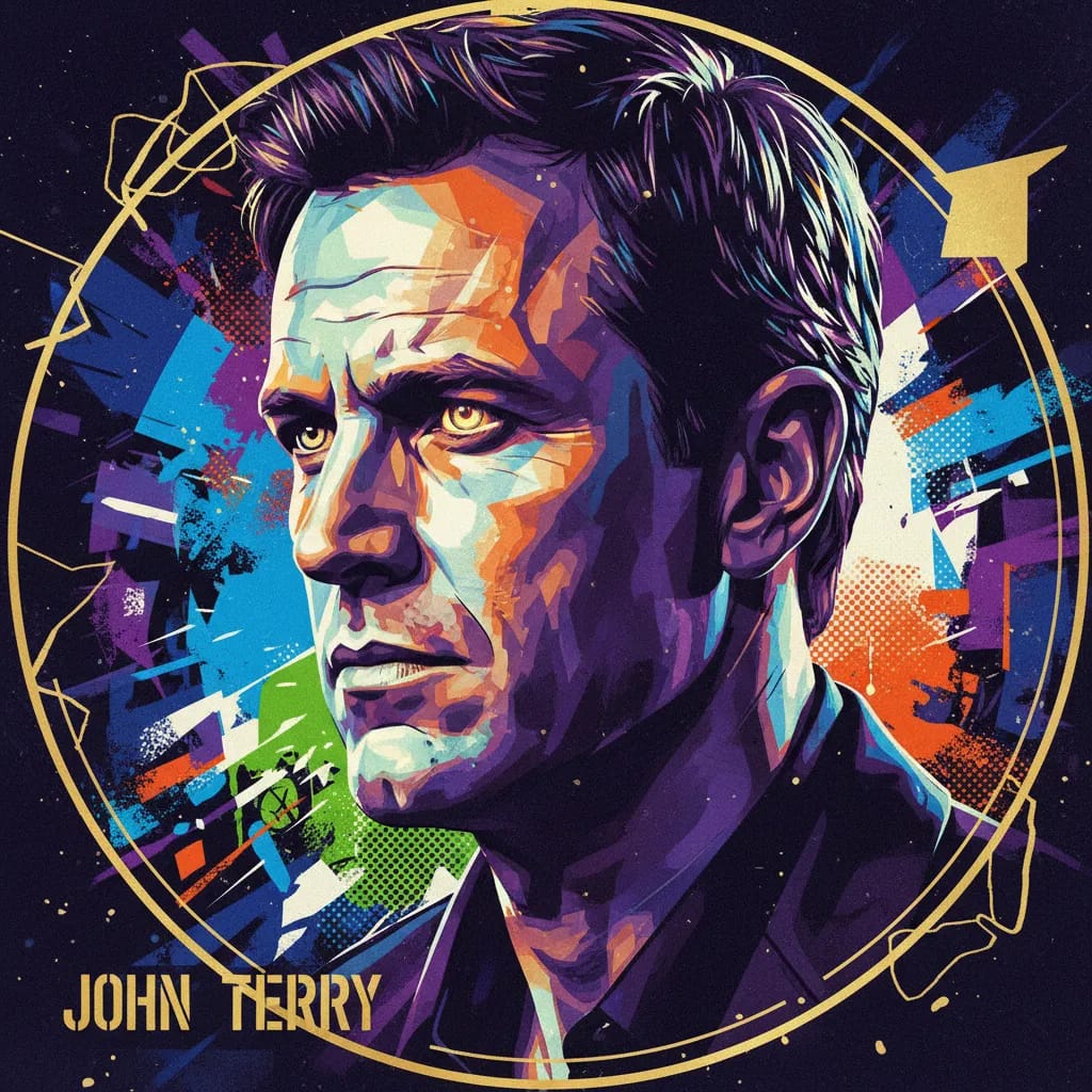 Artistic portrait of John Terry