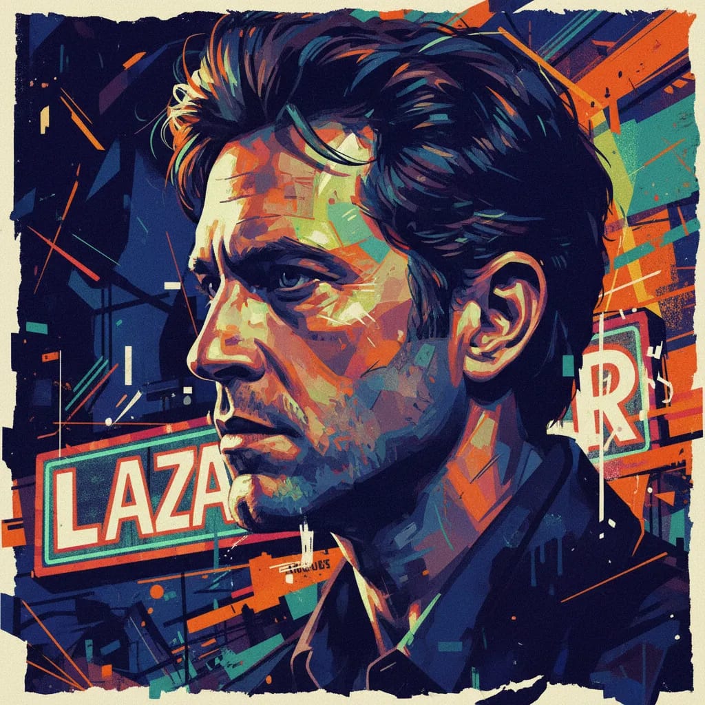 Artistic portrait of Paul Lazar