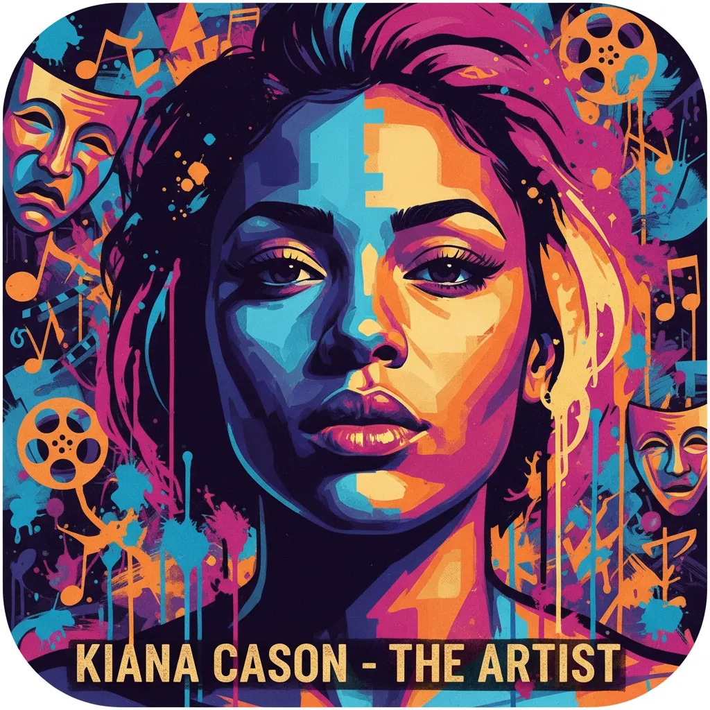 Artistic portrait of Kiana Cason