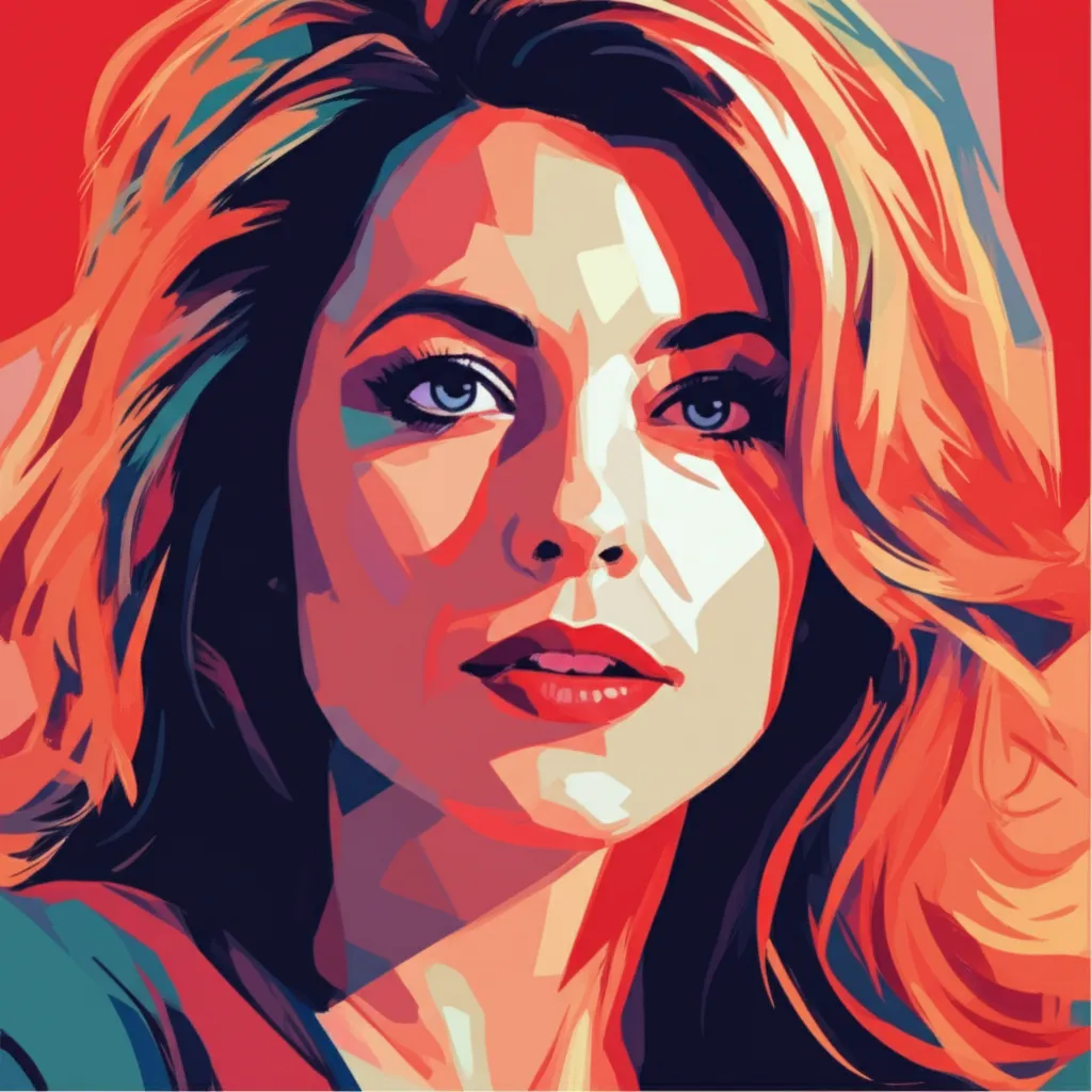 Artistic portrait of Deborah Kaplan
