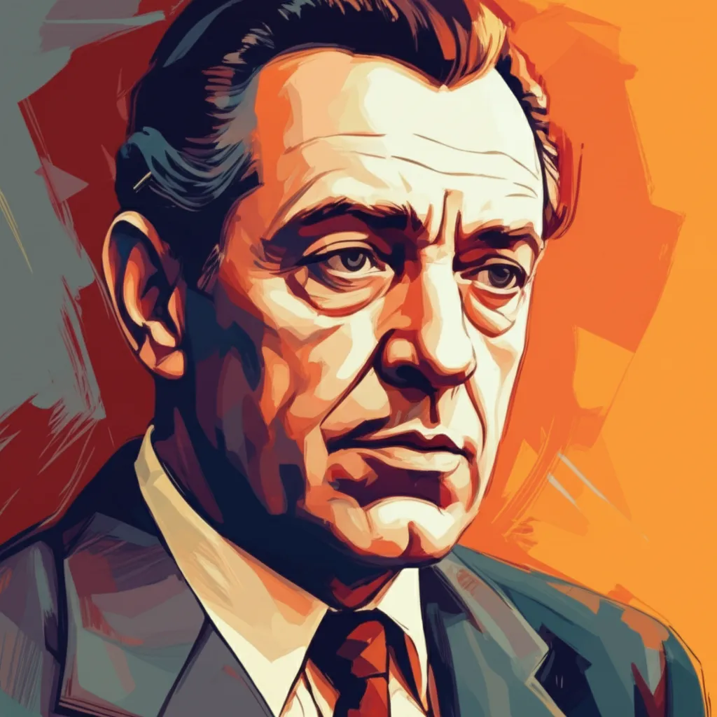 Artistic portrait of Mervyn LeRoy