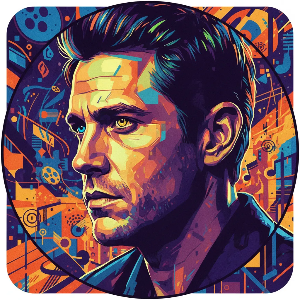 Artistic portrait of Josh Hartnett