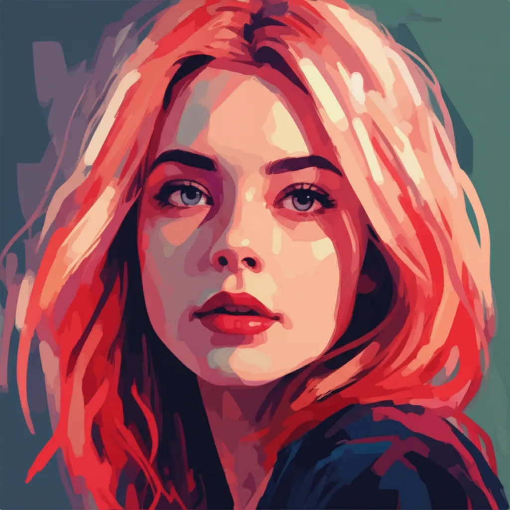 Artistic portrait of Emma Bading