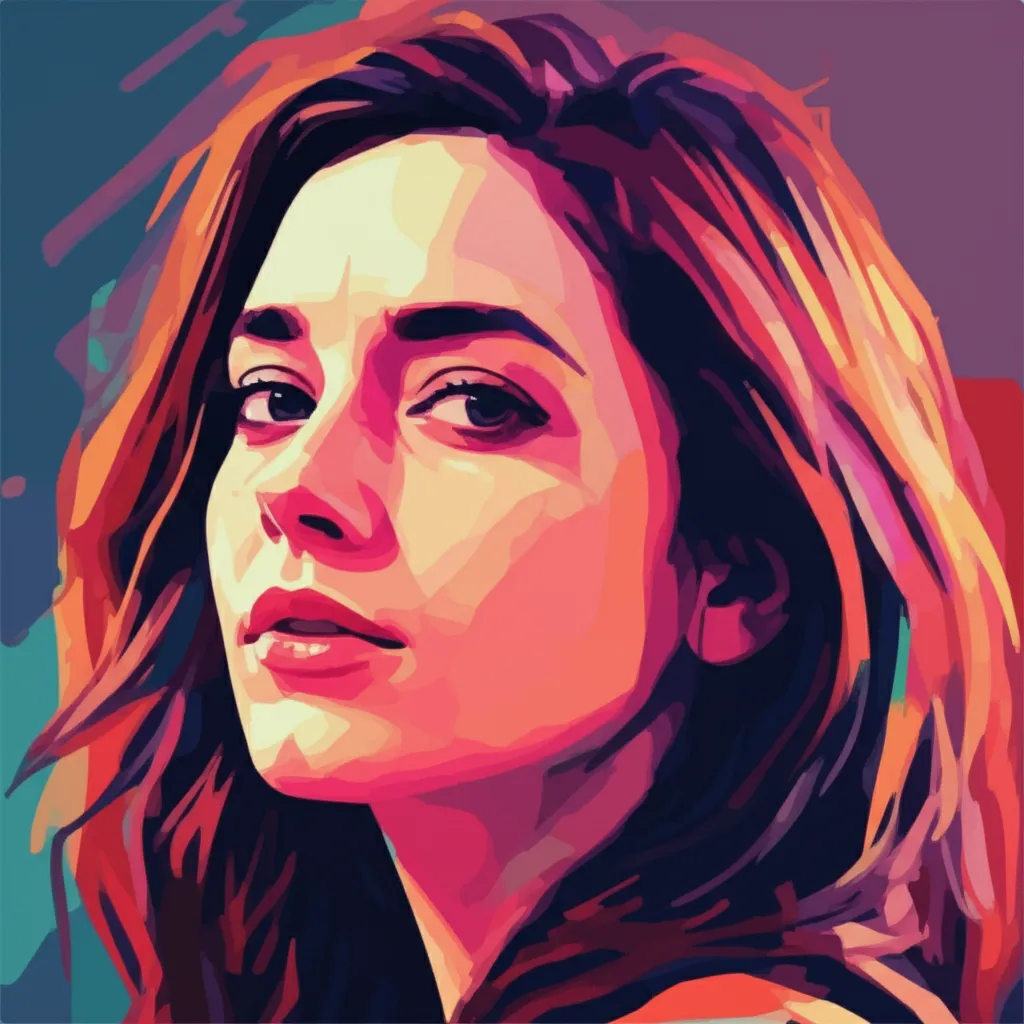Artistic portrait of Ilona Béres
