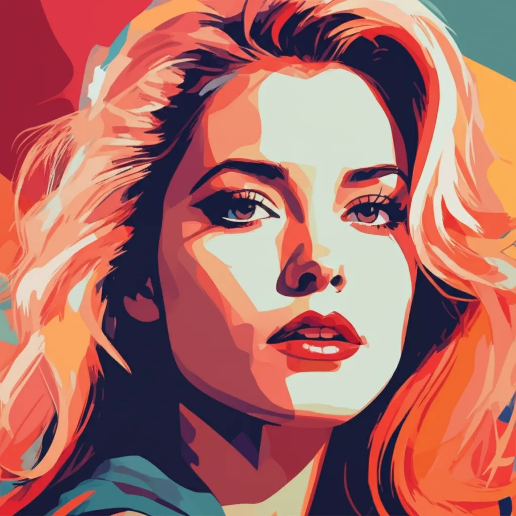 Artistic portrait of Kristy Swanson