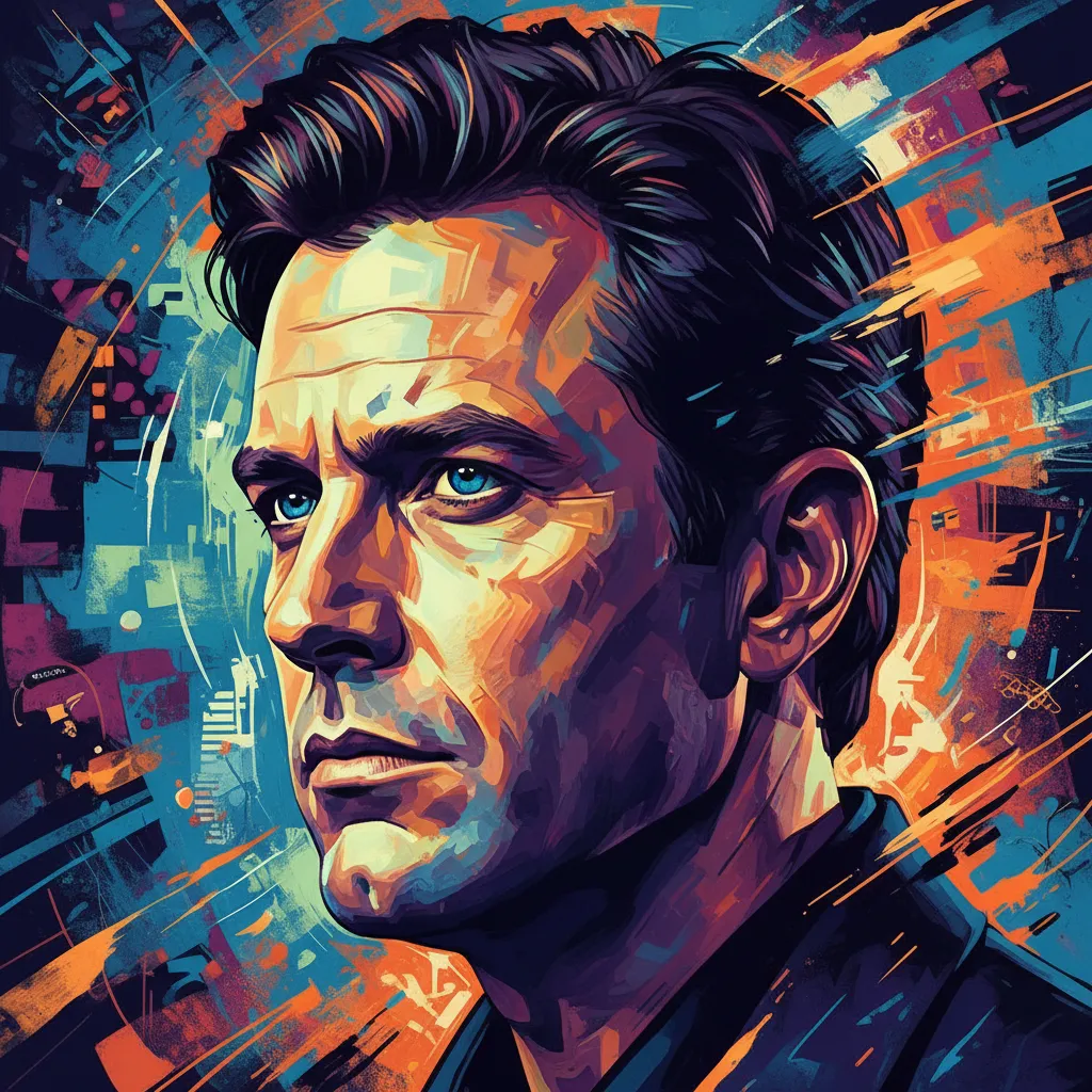 Artistic portrait of Timothy Stack