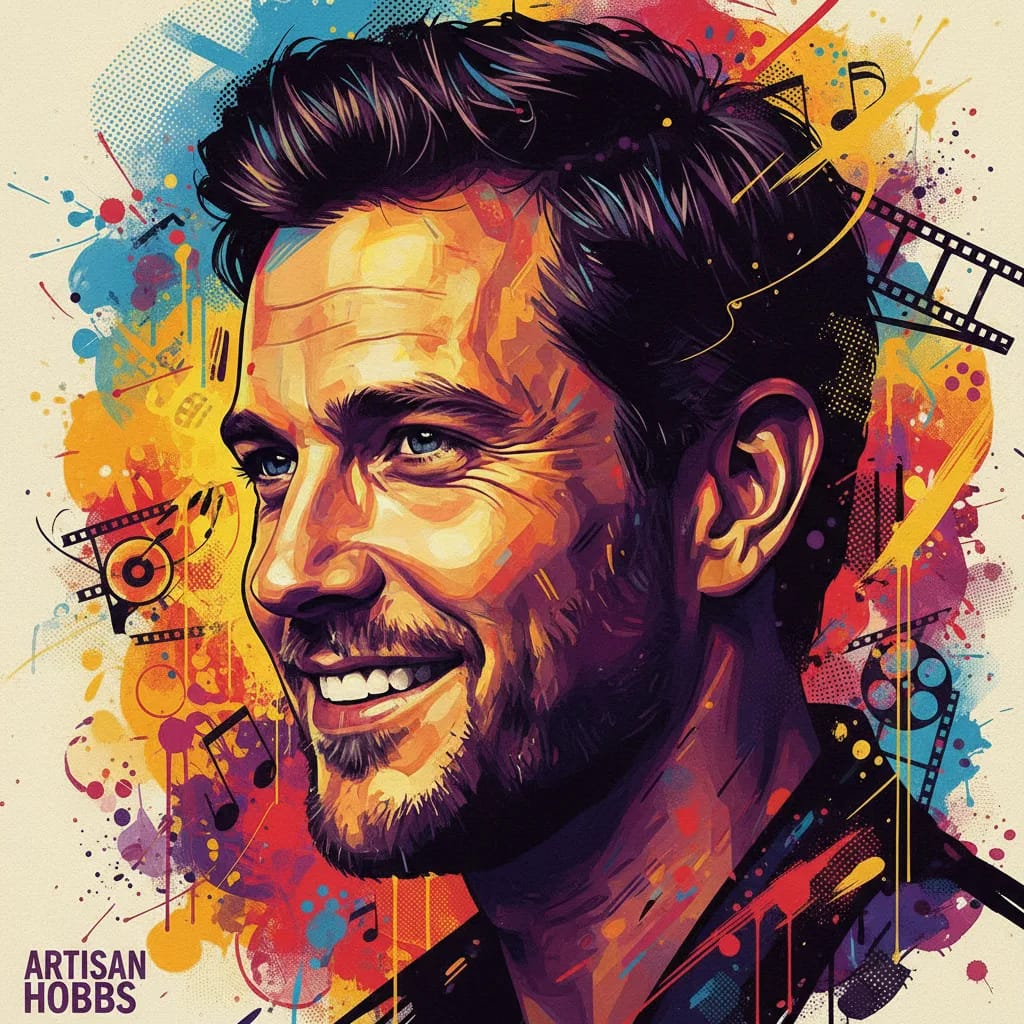 Artistic portrait of Robert Hobbs