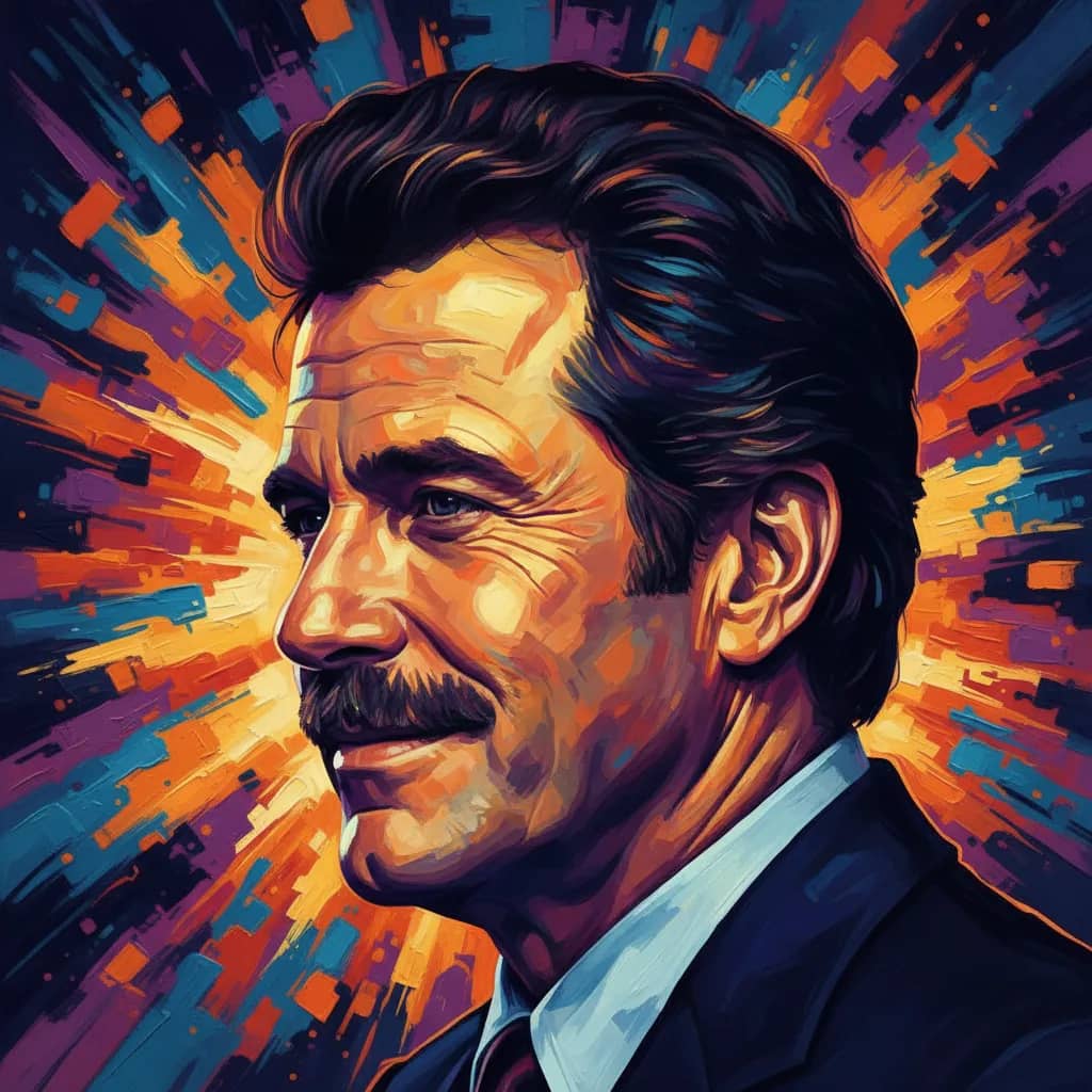 Portrait of Tom Selleck