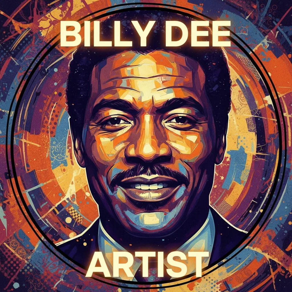 Artistic portrait of Billy Dee Williams