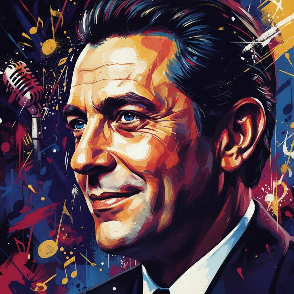 Portrait of Yves Montand