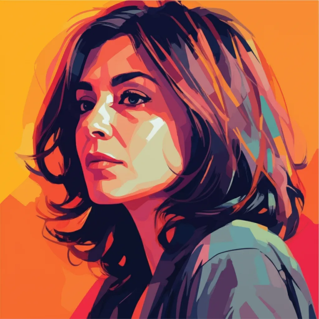 Artistic portrait of Nevra Serezli