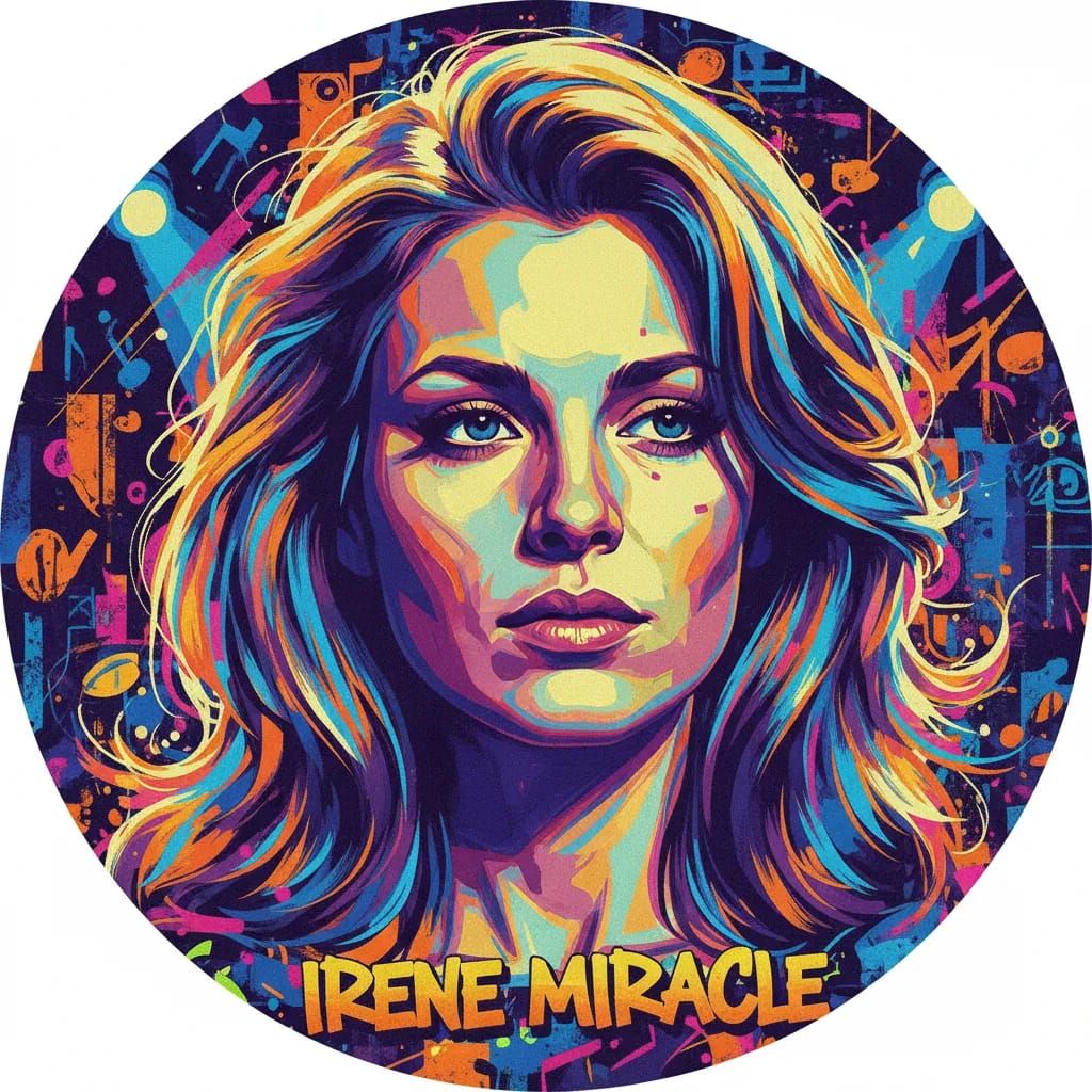 Artistic portrait of Irene Miracle