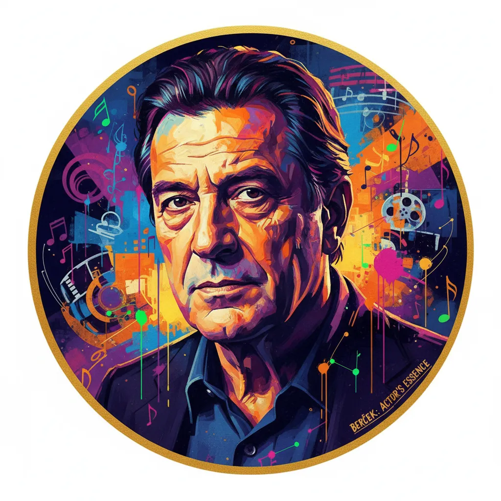 Artistic portrait of Aleksandar Bercek