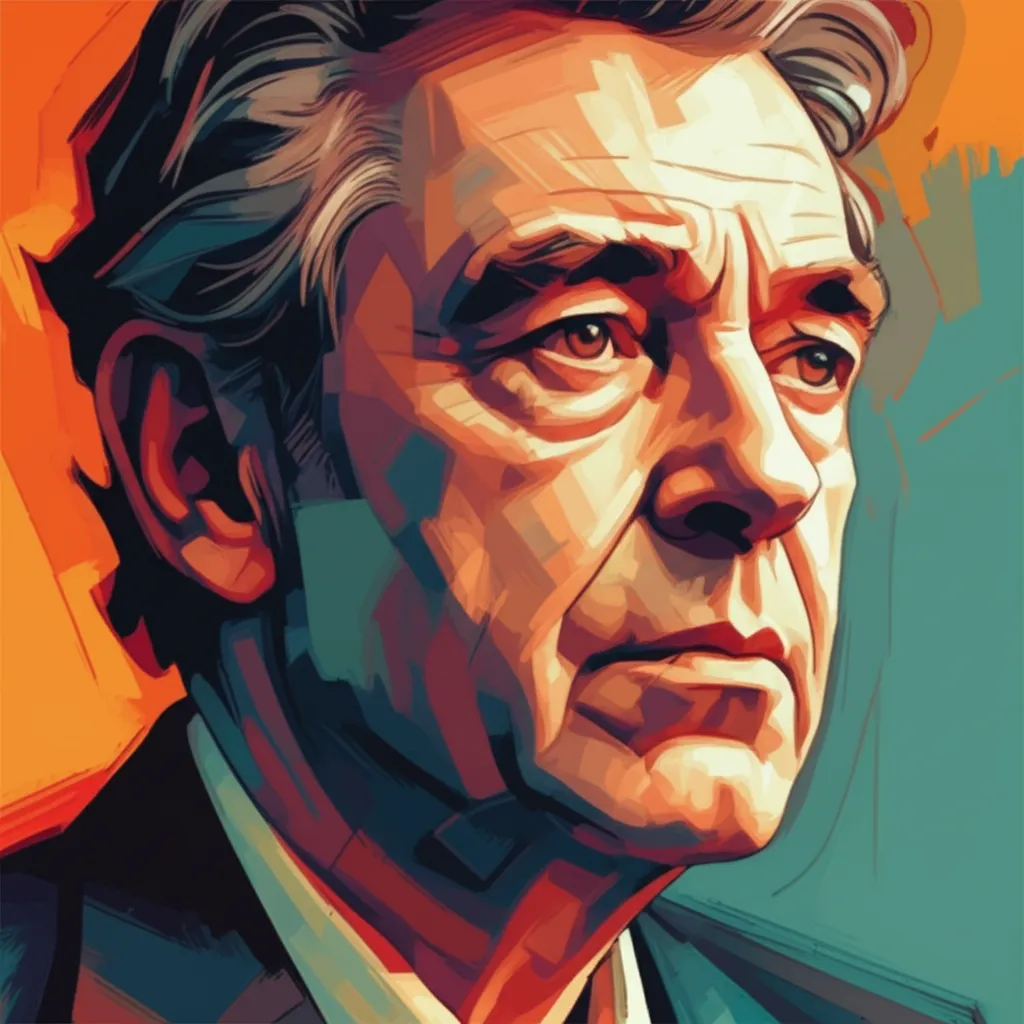 Artistic portrait of Gene Bervoets
