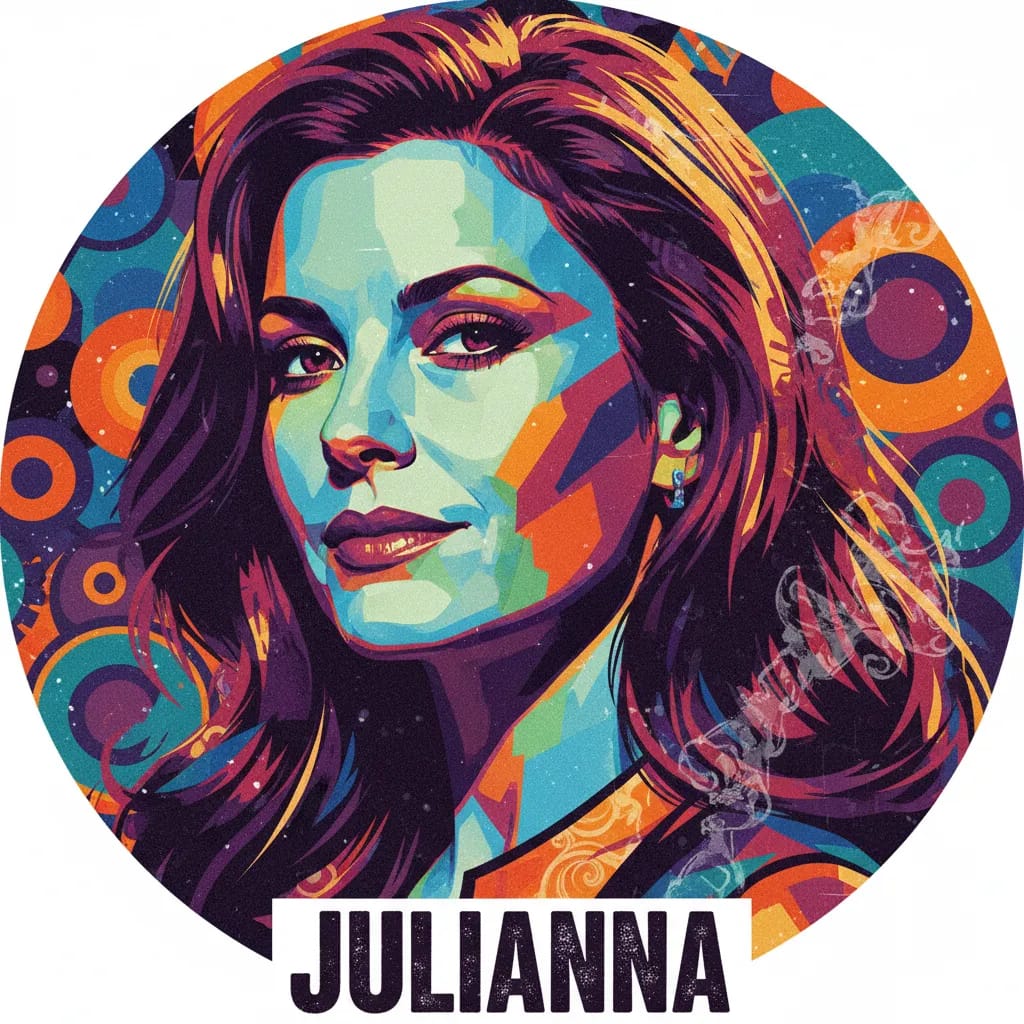 Artistic portrait of Julianna Margulies