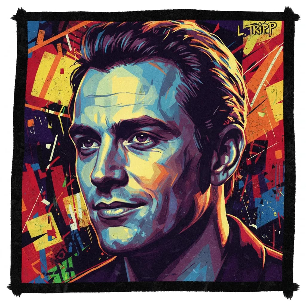 Artistic portrait of Louis Tripp