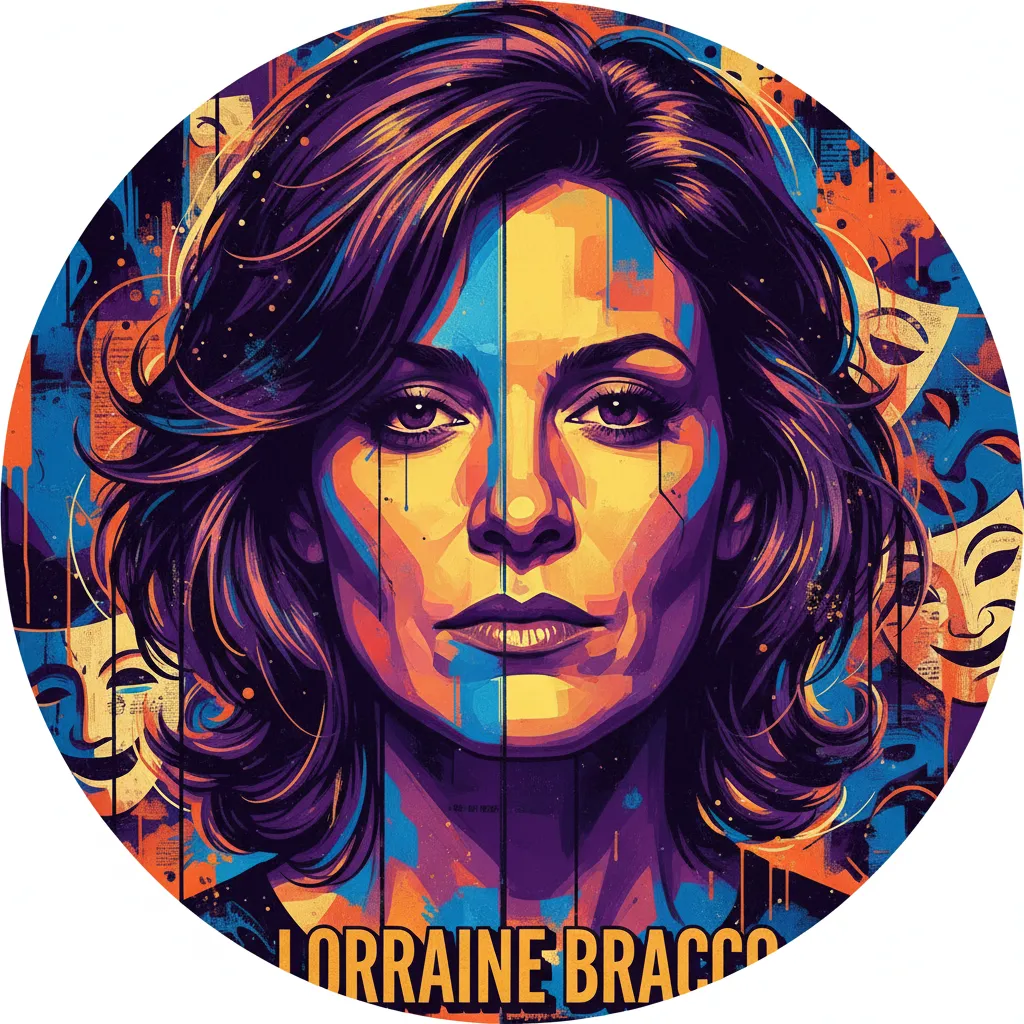 Artistic portrait of Lorraine Bracco