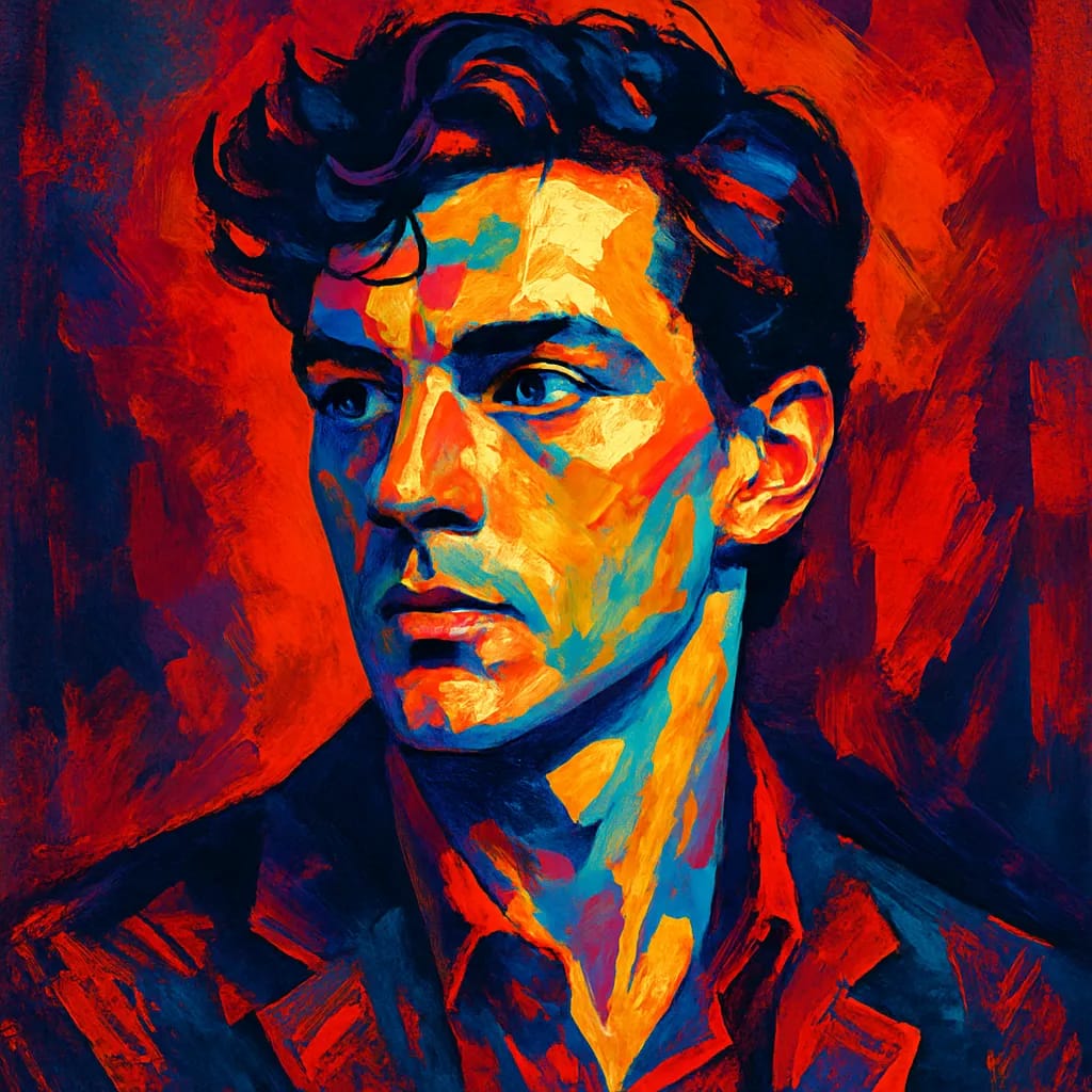 Artistic portrait of Leo Dolan