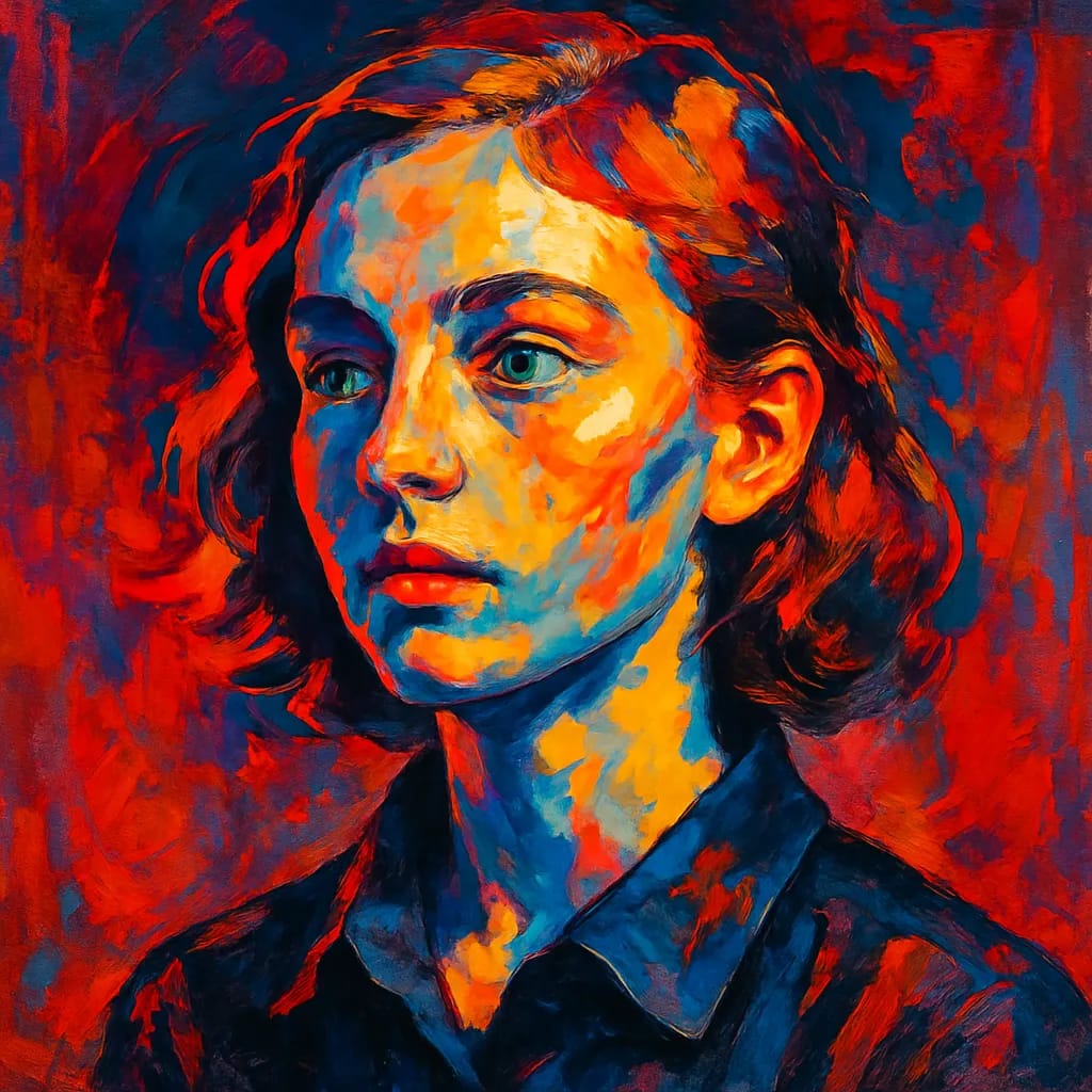 Artistic portrait of Annika Wedderkopp