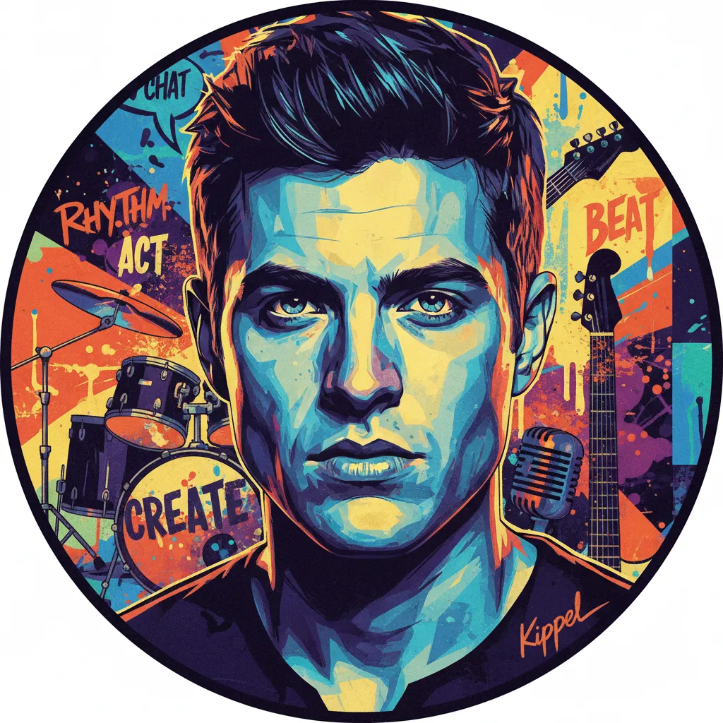 Artistic portrait of Shane Kippel