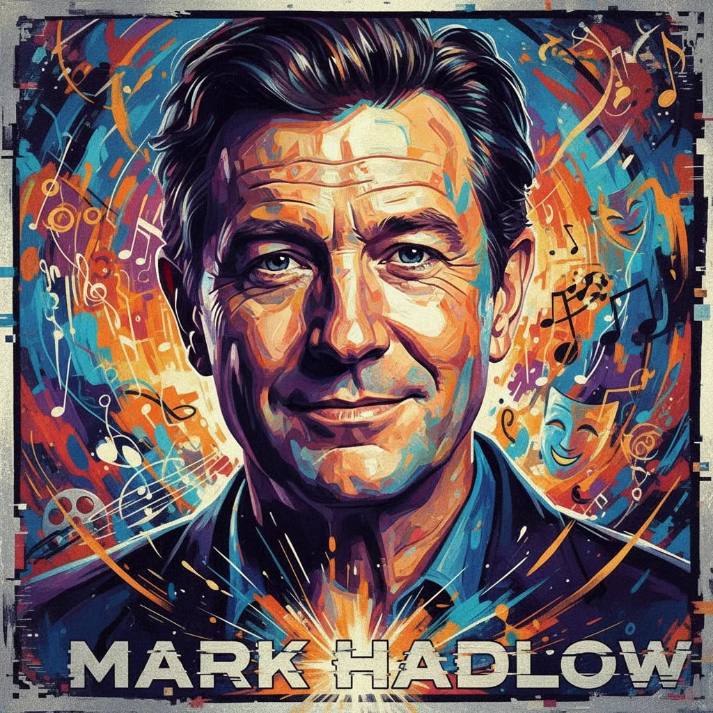 Artistic portrait of Mark Hadlow