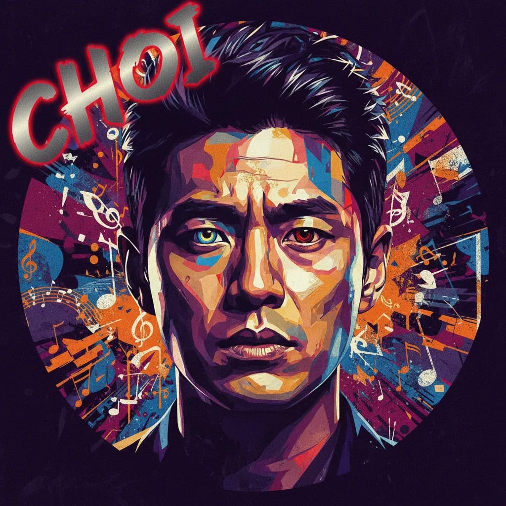 Artistic portrait of Jeong-nam Choi