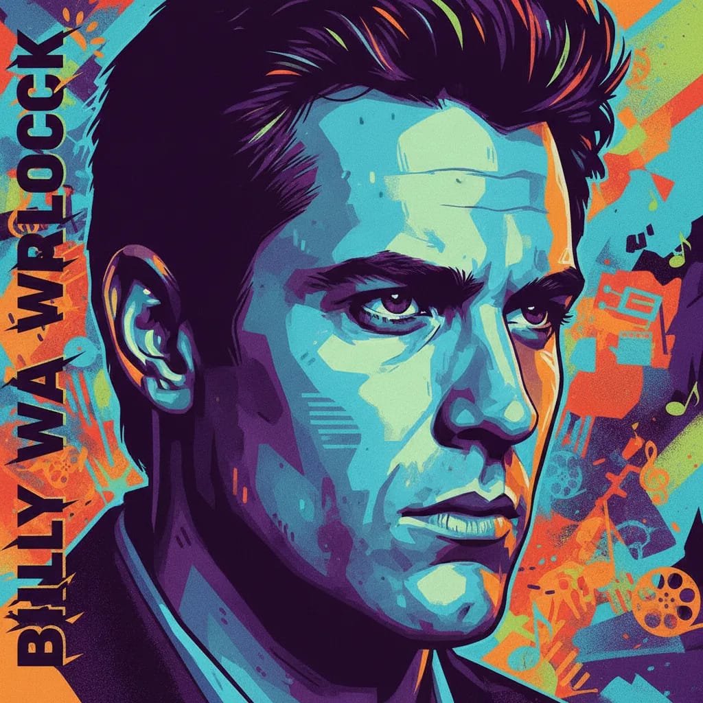 Artistic portrait of Billy Warlock