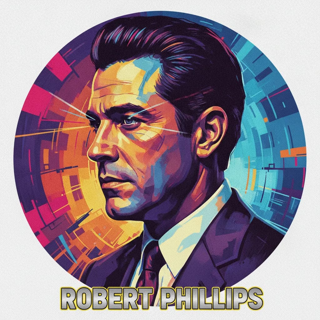 Artistic portrait of Robert Phillips