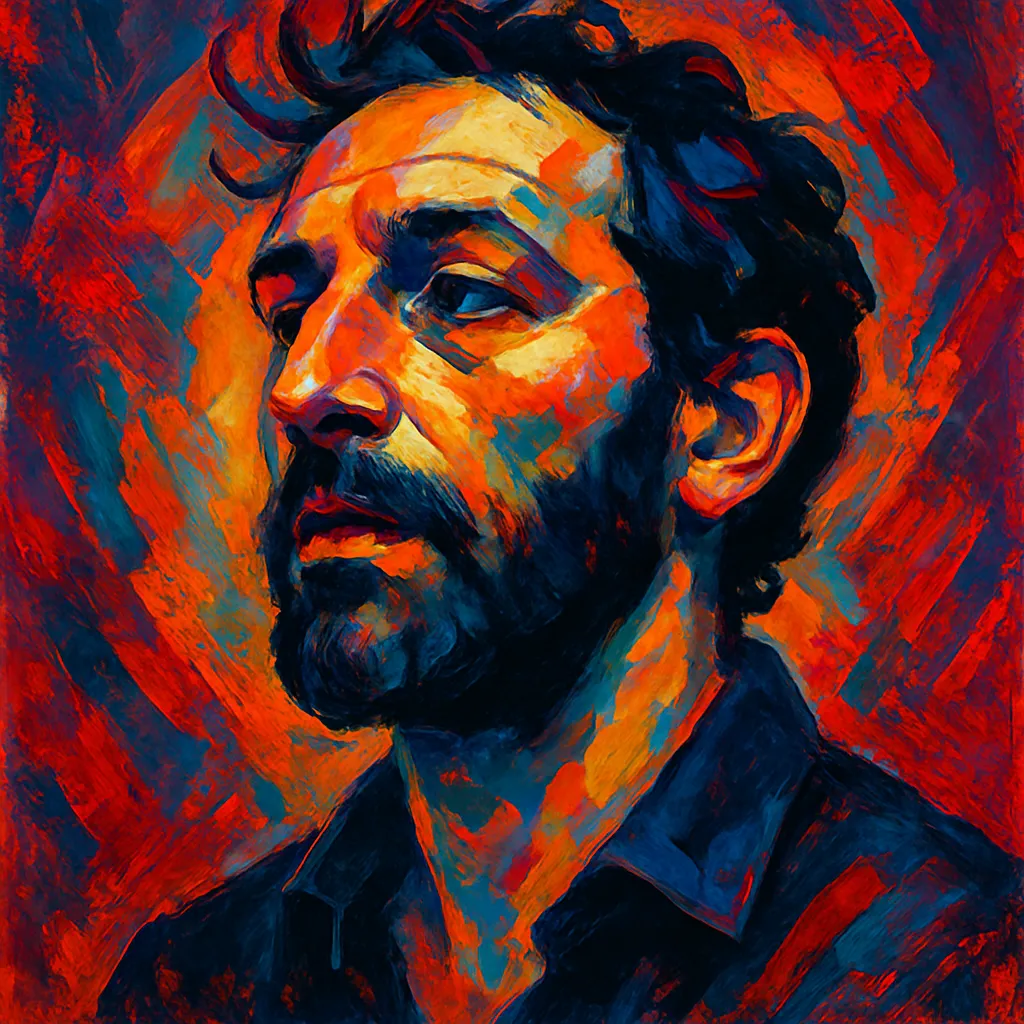 Artistic portrait of Arieh Worthalter