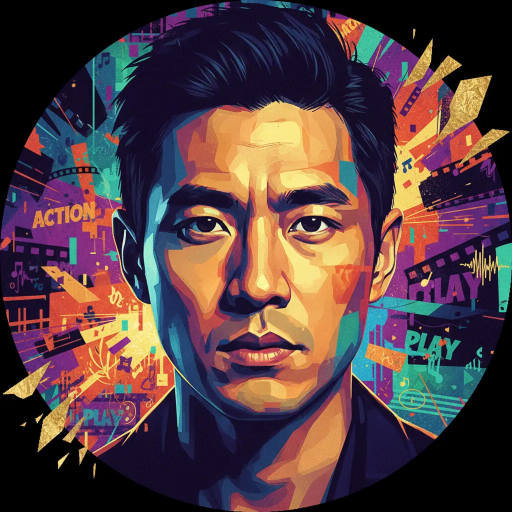 Artistic portrait of Jason Wong