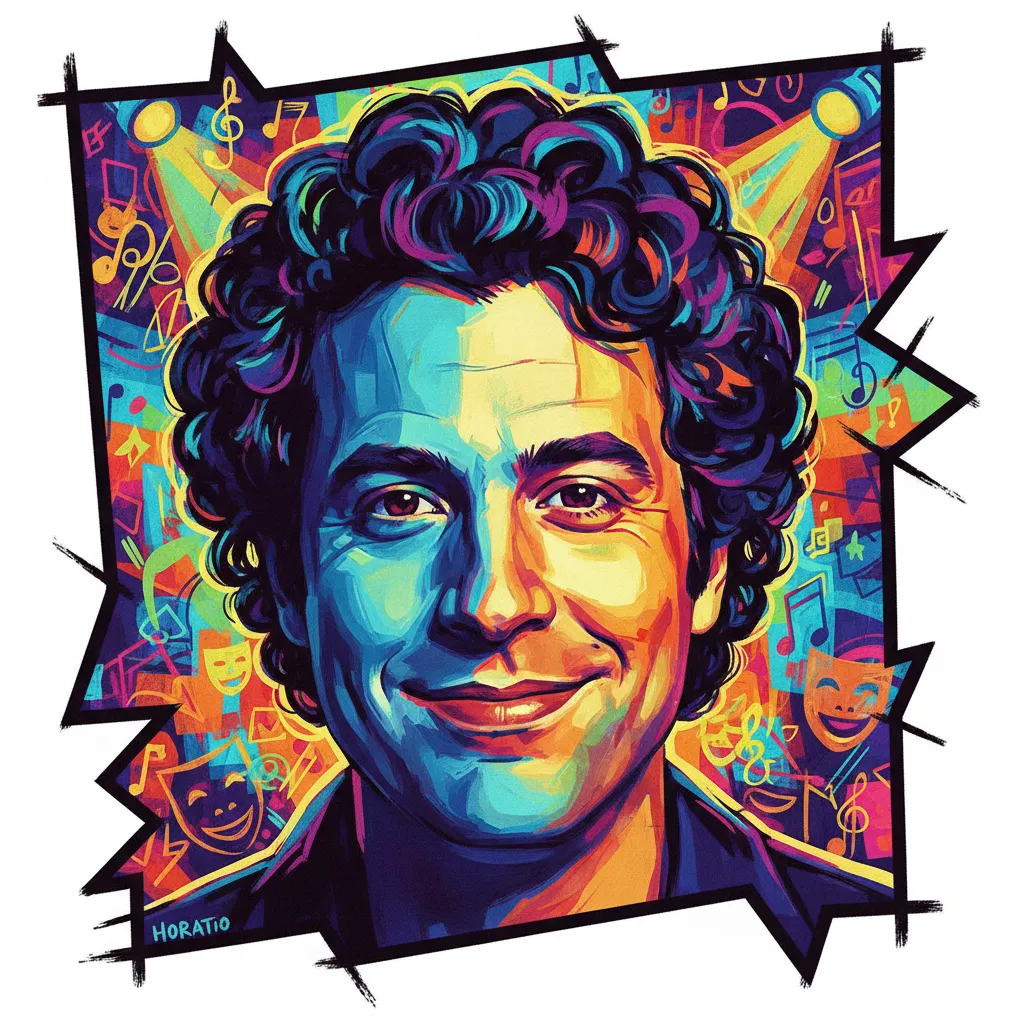 Artistic portrait of Horatio Sanz