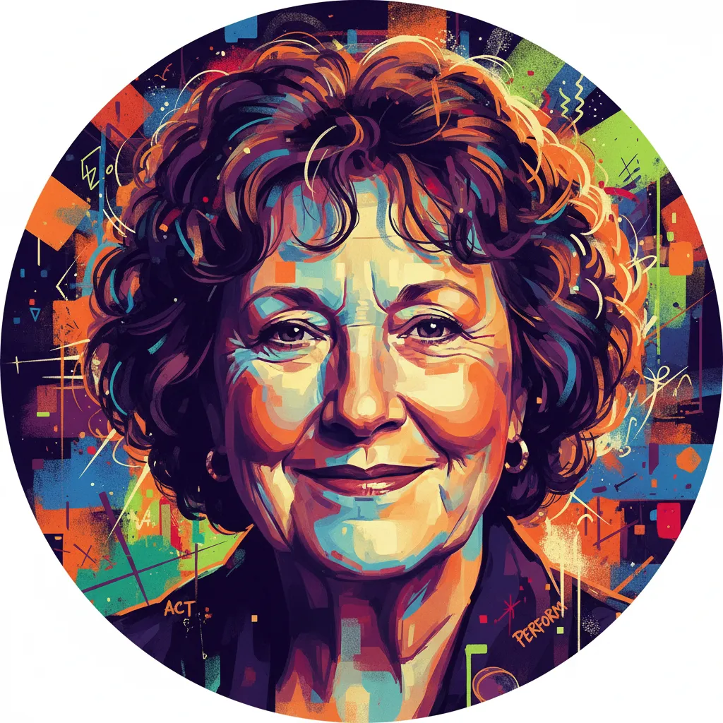 Artistic portrait of Linda Bassett