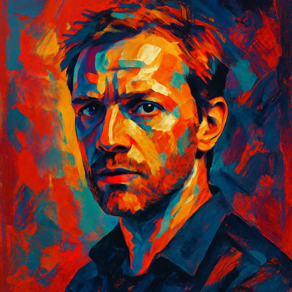 Artistic portrait of Greg Timmermans