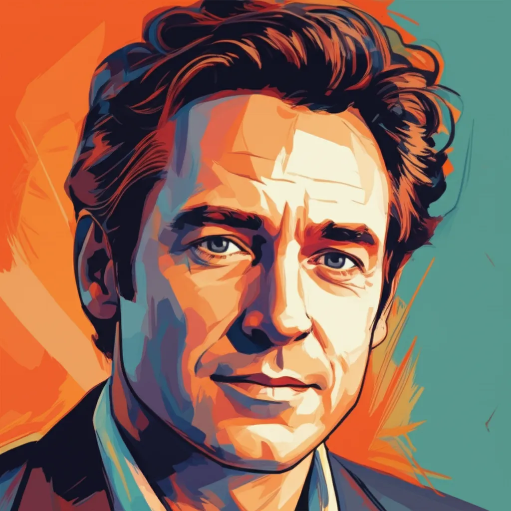 Artistic portrait of Ron Livingston