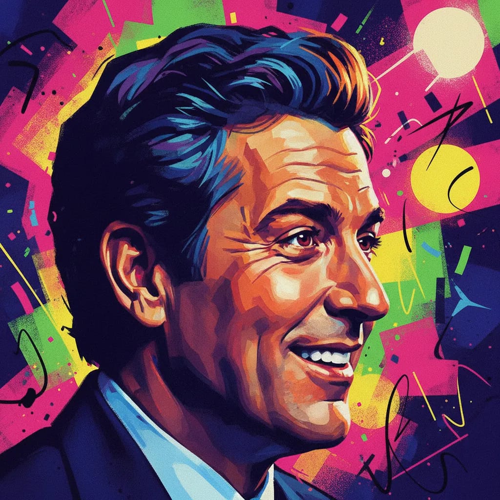 Artistic portrait of Sandy Baron