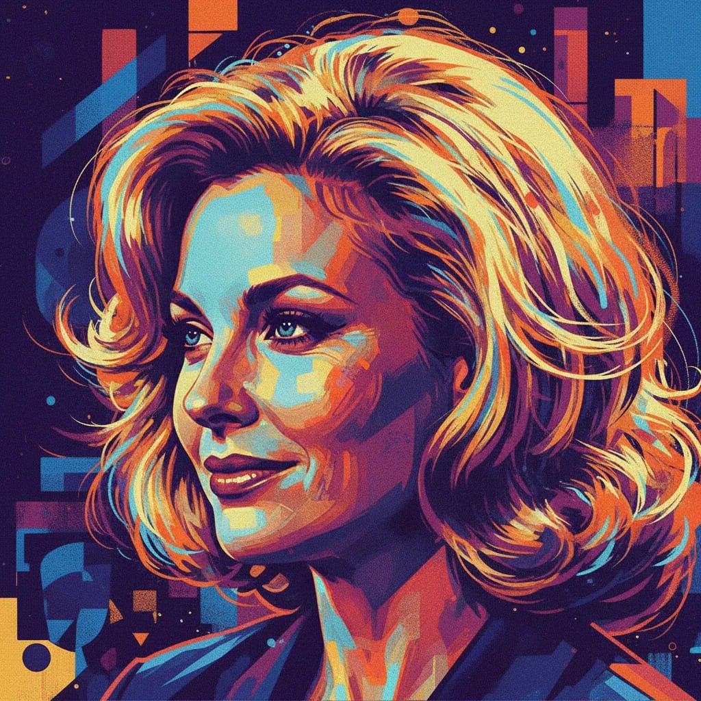 Artistic portrait of Beverly D'Angelo