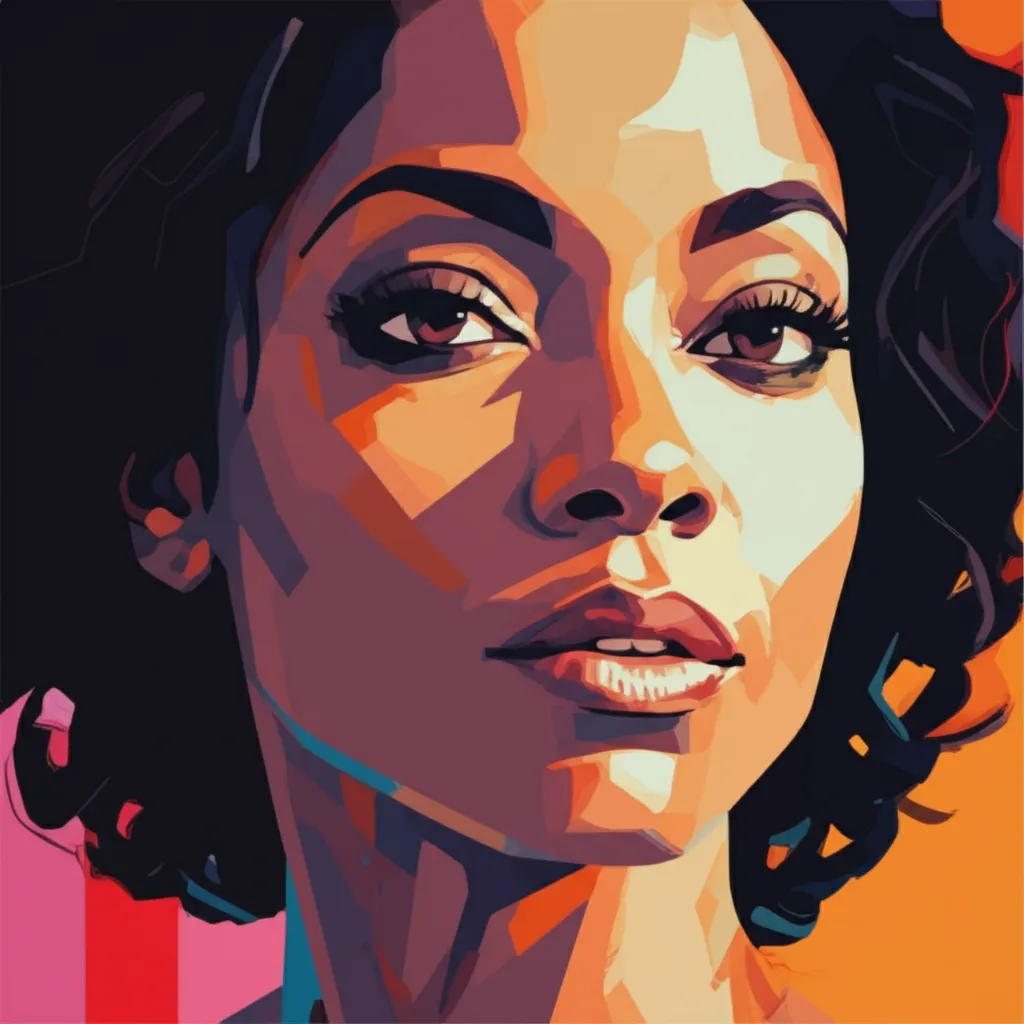 Artistic portrait of Sanaa Lathan