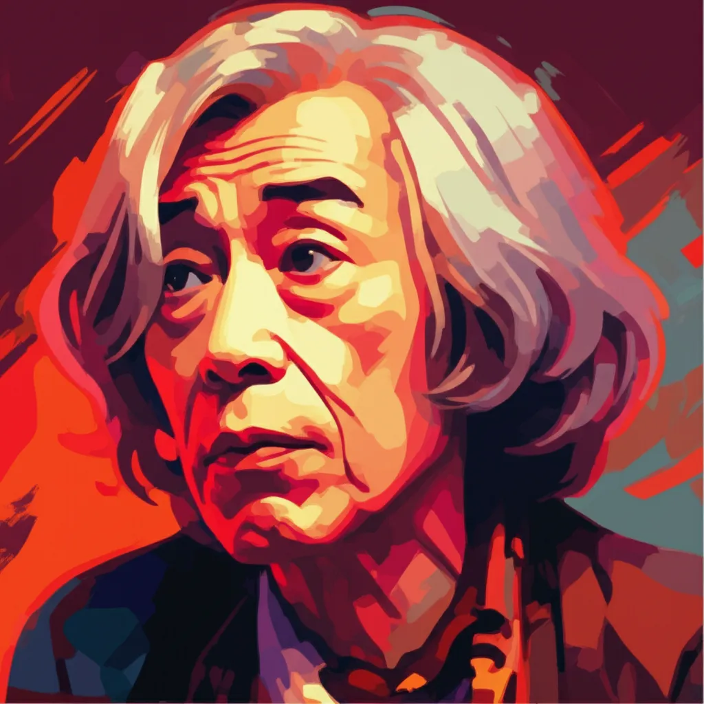 Artistic portrait of Akihiro Miwa