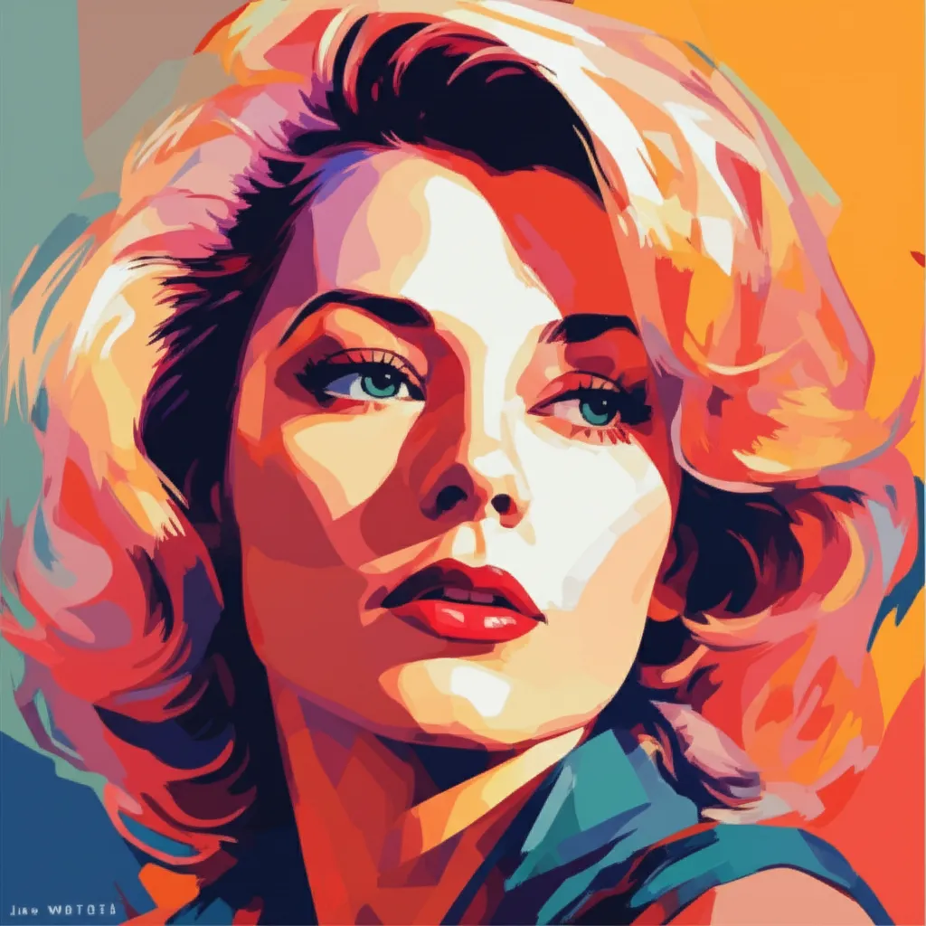 Artistic portrait of Jane Wyatt