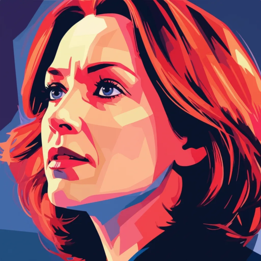 Artistic portrait of Helen Sjöholm