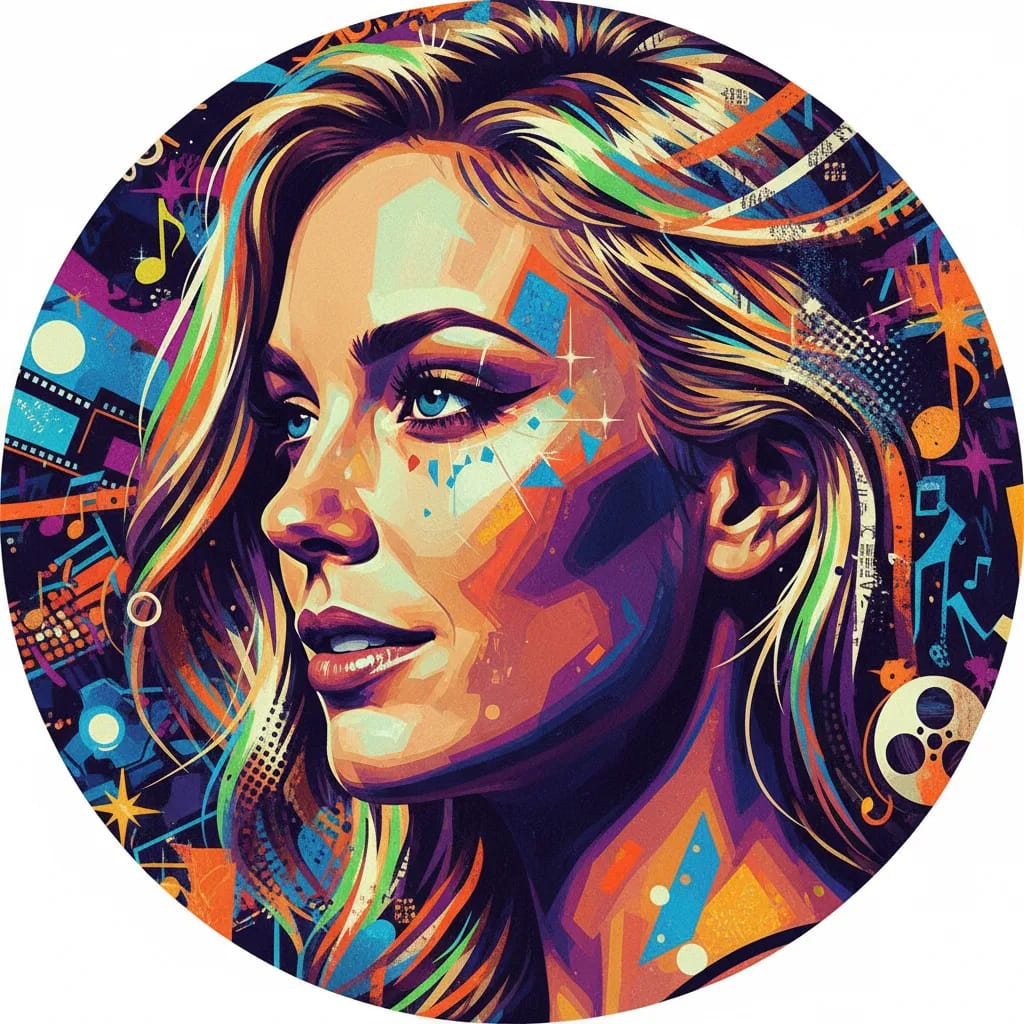 Artistic portrait of Brittany Daniel