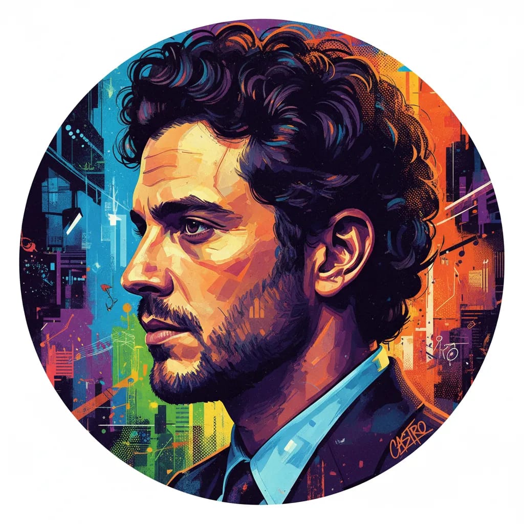 Artistic portrait of Arturo Castro
