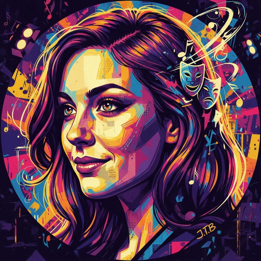 Artistic portrait of Jessica Tyler Brown