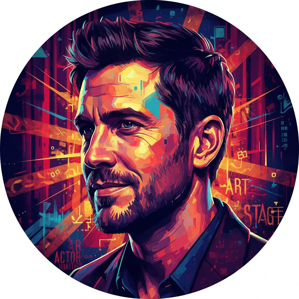 Artistic portrait of Brian Taylor